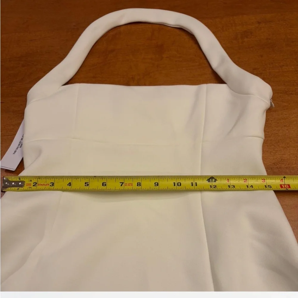 Princess  Polly Allyn White Mini Halter Dress - Picture 4 of 10